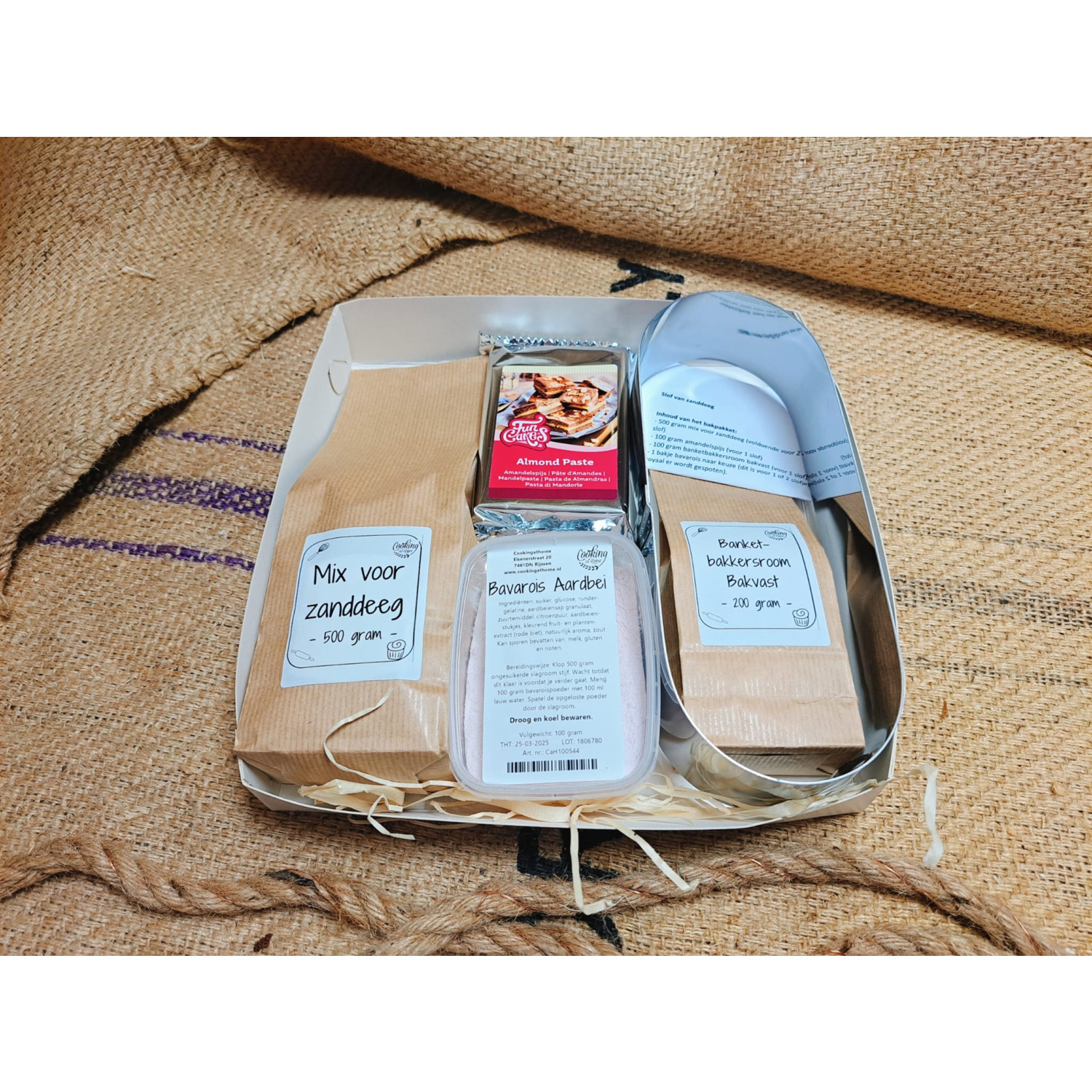 Cadeaupakket 'Slofjes bakken'