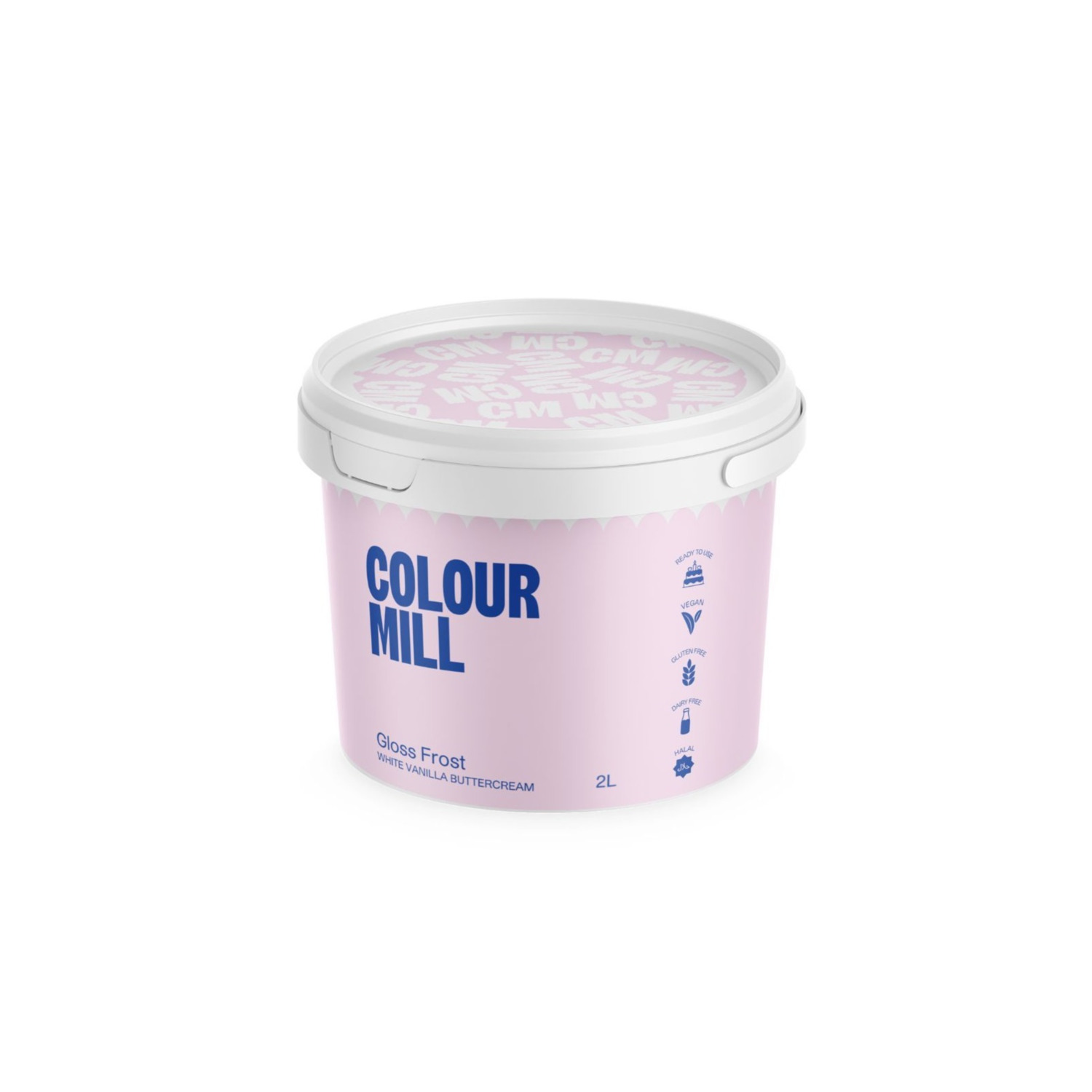 Colour Mill Botercreme Wit Gloss Frost (kant-en-klaar) 2L