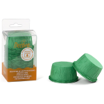 Decora Cupcake Cups Geplooid Groen 25st.