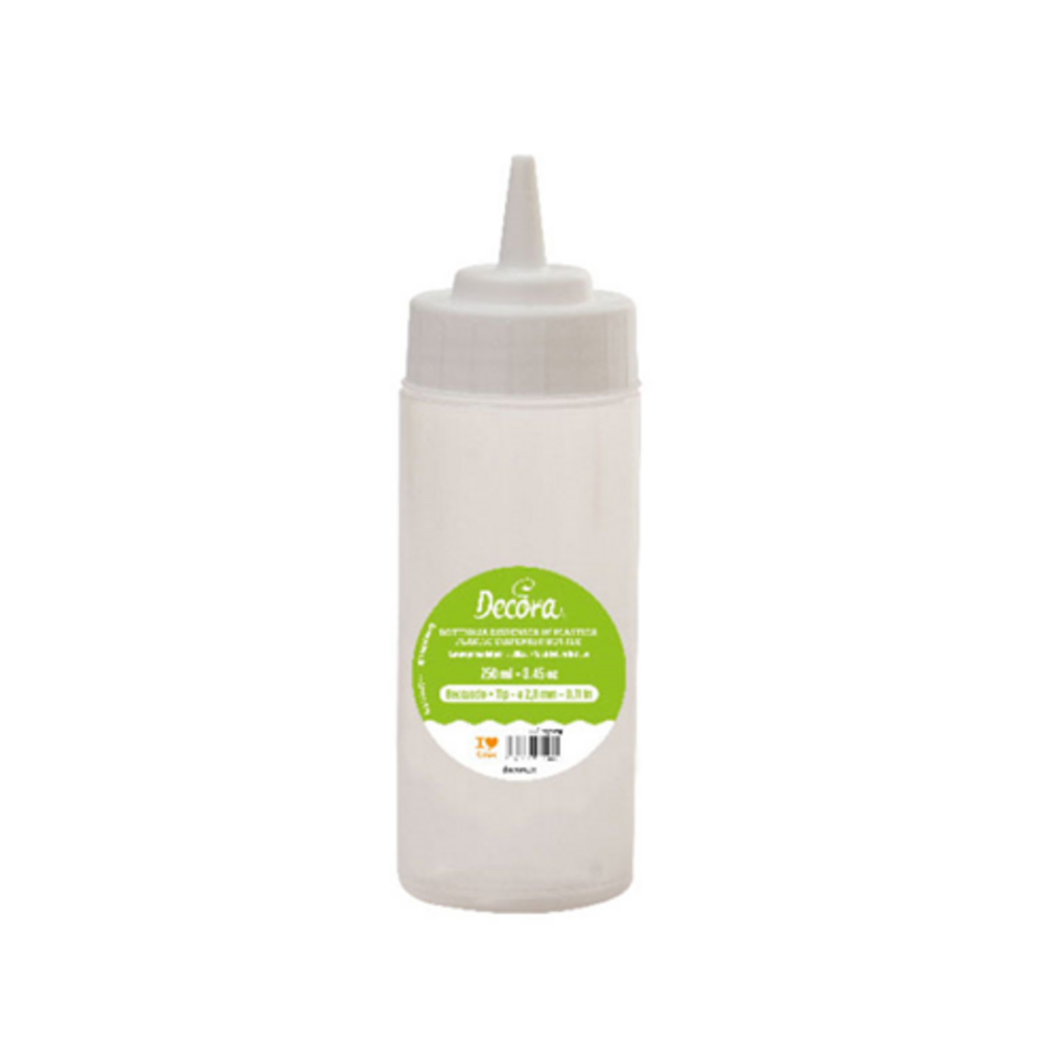 Knijpfles 250 ML Met Tip Van 2.8 mm