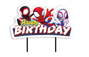 Dekora Spidey Hero Happy Birthday Cake Topper 17 cm
