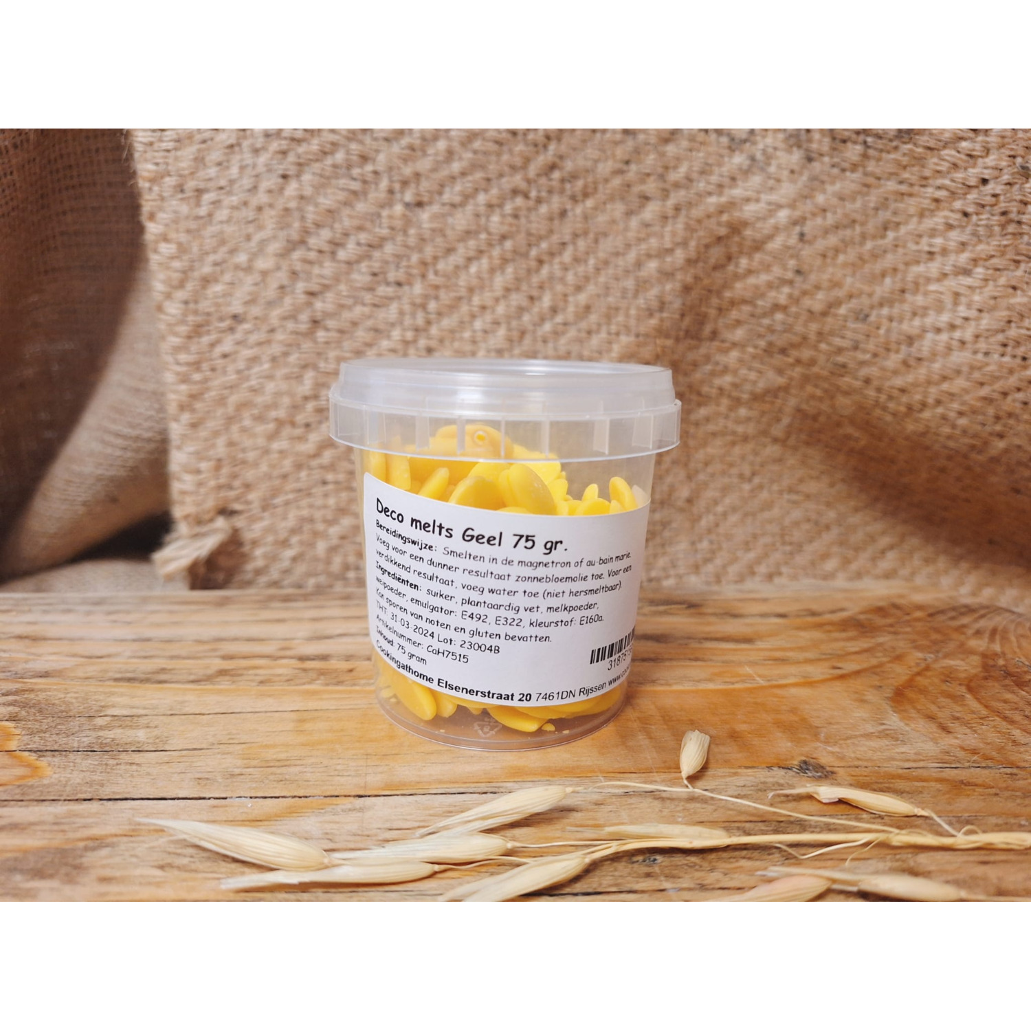 Deco Melts Geel 75g