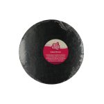 Cake Drum Rond Zwart - 25 cm