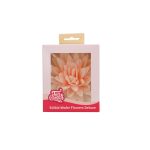 FunCakes Eetbare papieren Bloemen Deluxe Pioenroos Oranje Ombre Groot pk/1