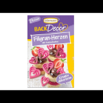Günthart Chocoladedecoratie Hartjes Roze 24st.