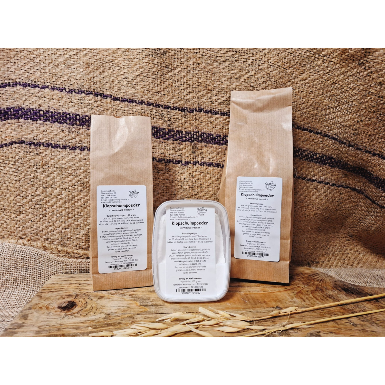 Klopschuimpoeder mix 100 gram