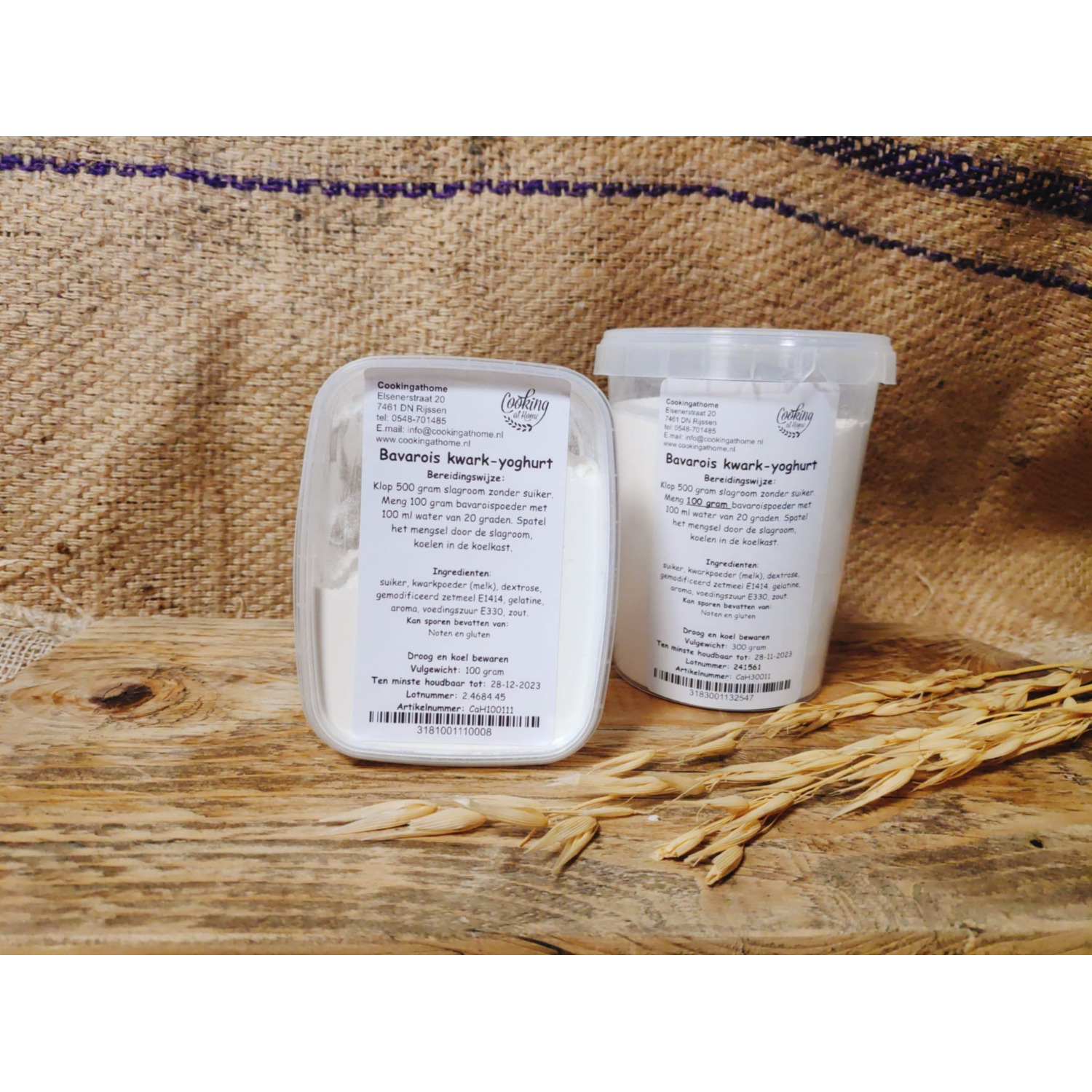 Bavarois Kwark-Yoghurt 100 gram