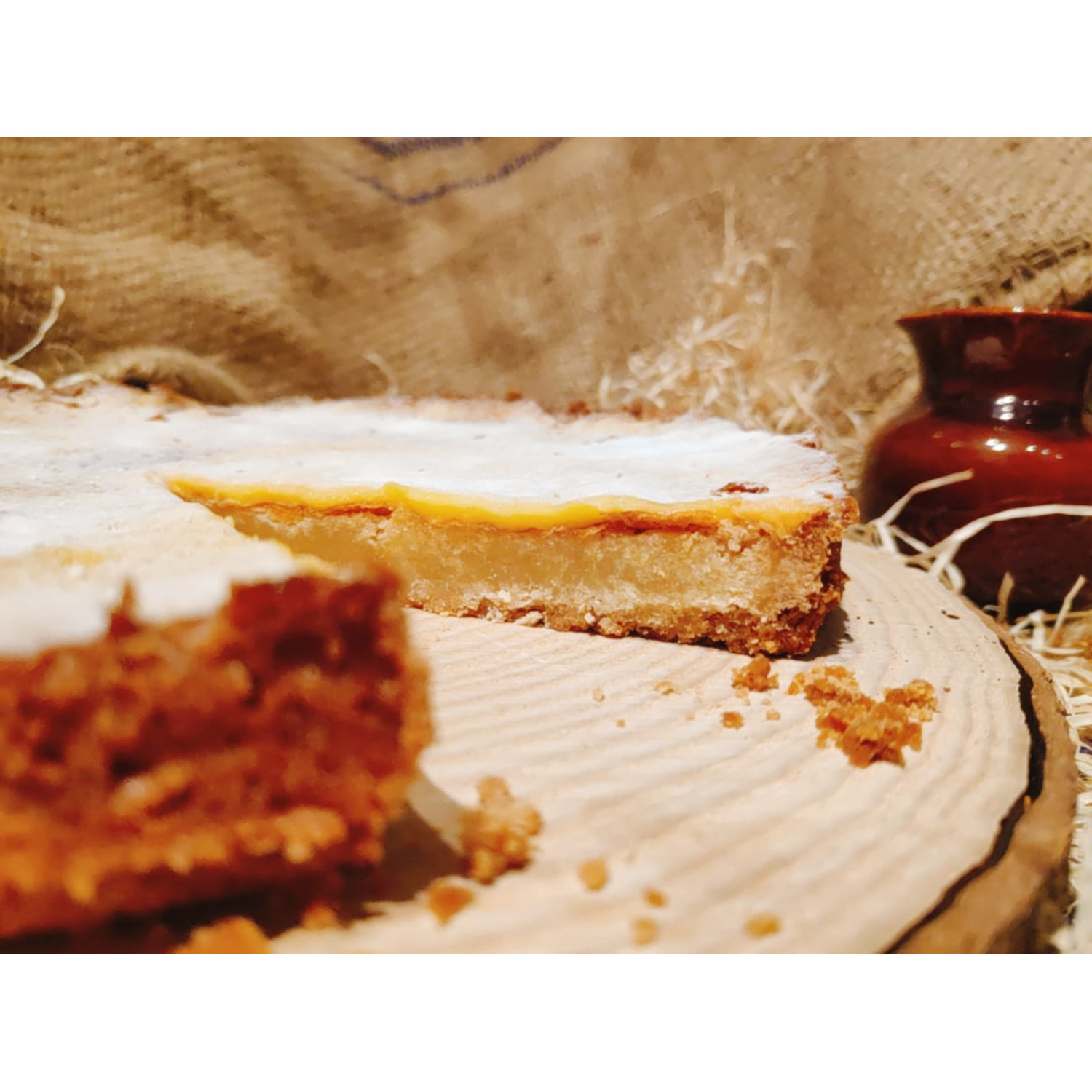 Cadeaupakket 'Lemon boterkoek met quiche bakvorm'
