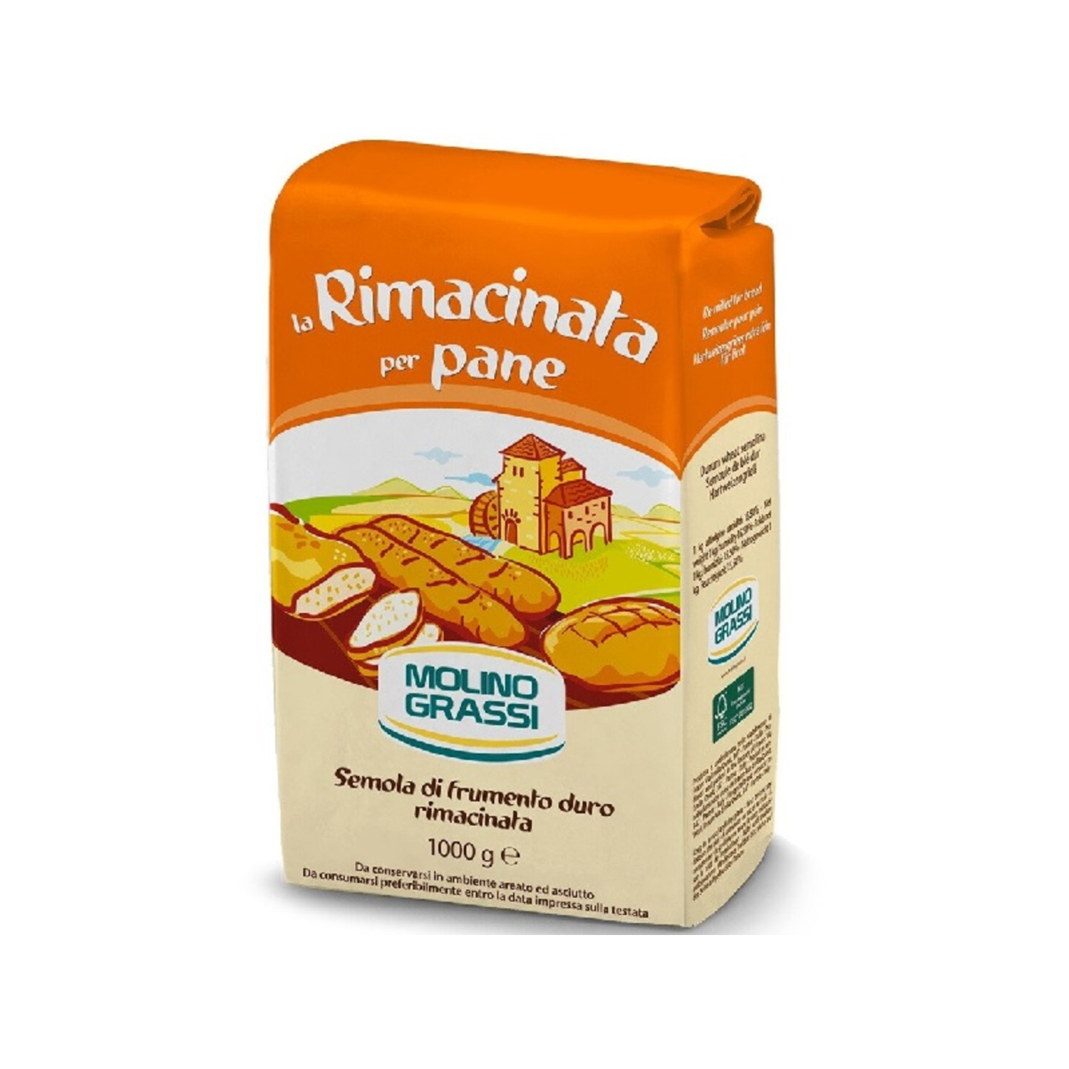 Italiaanse Bloem Semola Rimacinata 1kg