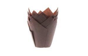 Muffin Cups HoM Tulp Bruin 36st