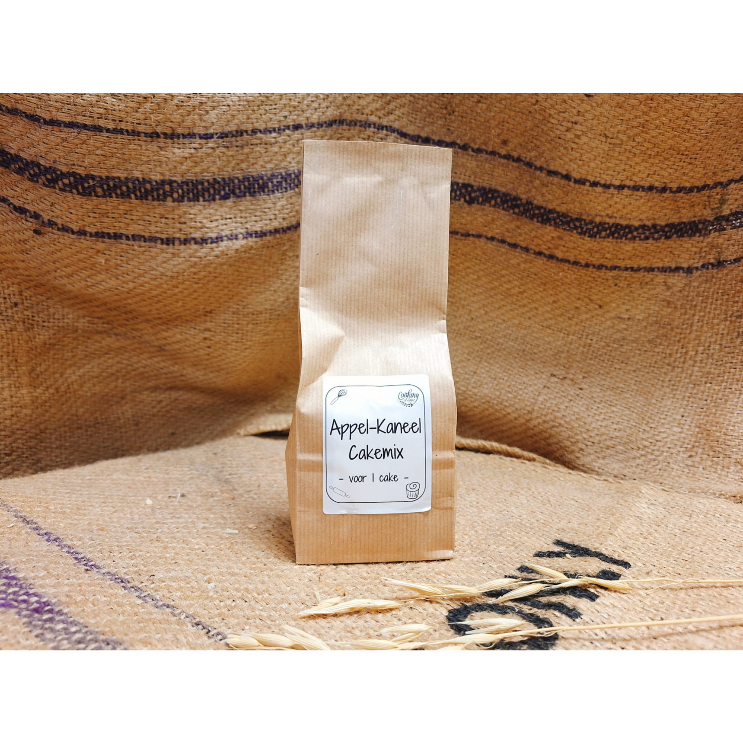 Appel-Kaneel cakemix 400 gram (CaH)