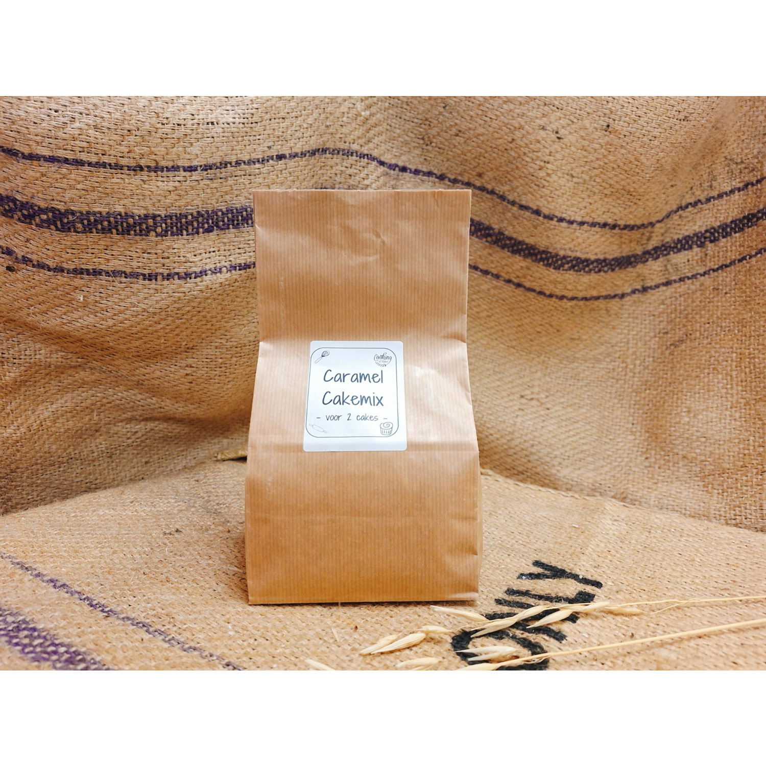 Caramel cakemix 800 gram (CaH)