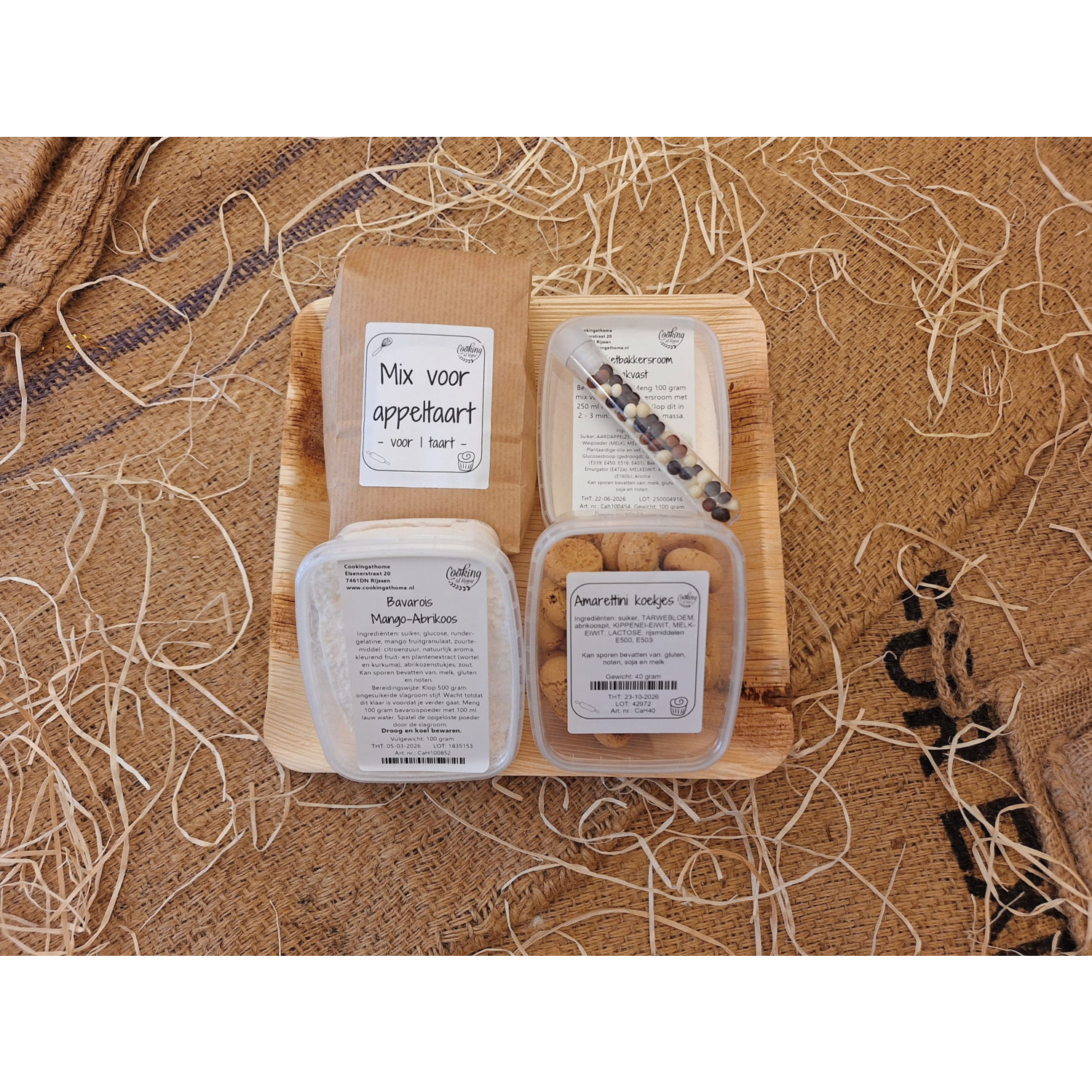 Cadeaupakket 'Cosy apple pie'