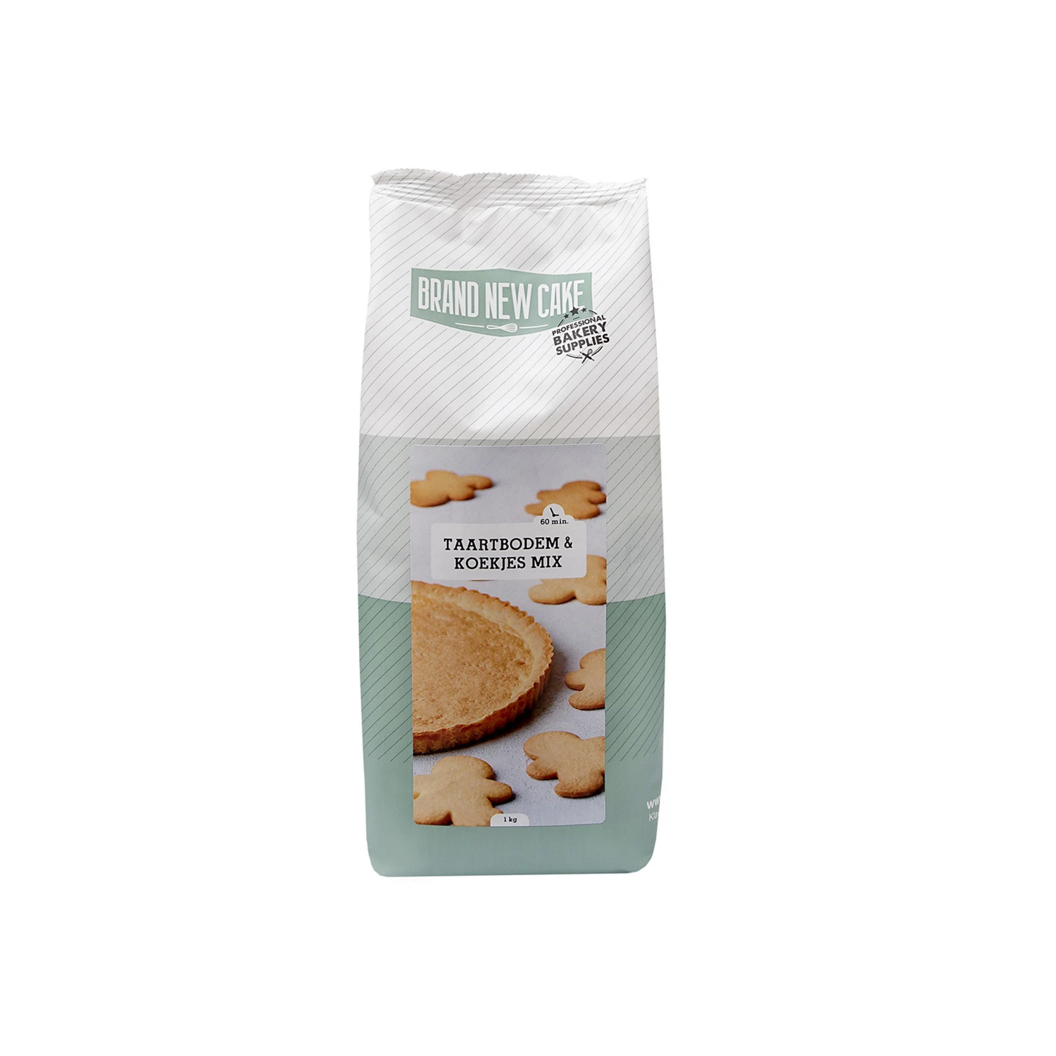 BrandNewCake Taartbodem en Koekjes-mix 1kg