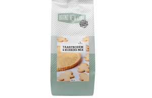 BrandNewCake Taartbodem en Koekjes-mix 500g