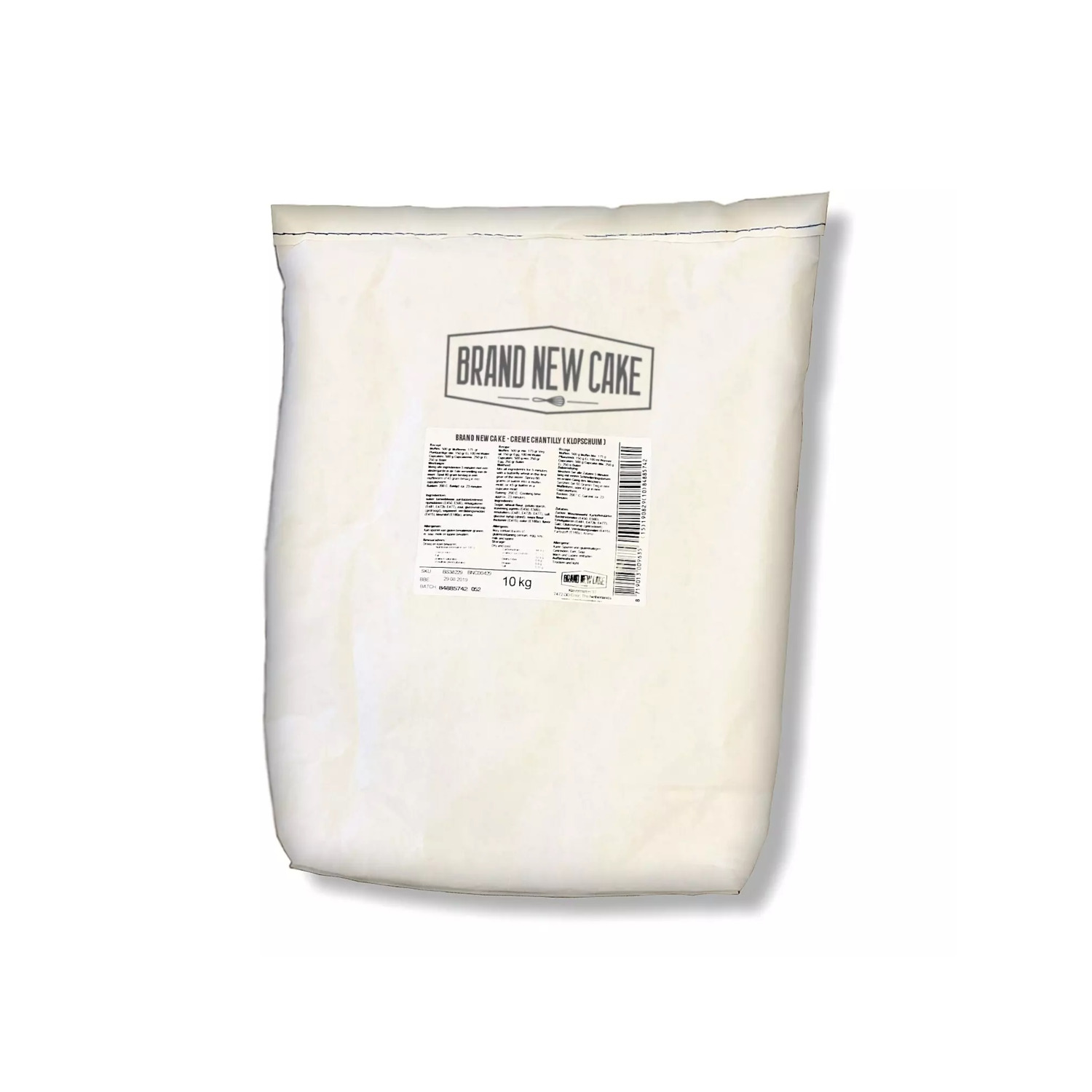 Creme Chantilly (klopschuim) 10kg