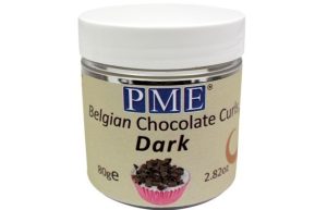 PME Chocoladekrullen Puur 85 gram