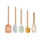 KitchenCraft Idilica Siliconen gereedschapsset set/5
