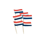 Prikkers Nederlandse vlag - 50 stuks