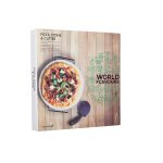 KitchenCraft Pizzasteen + pizzasnijder