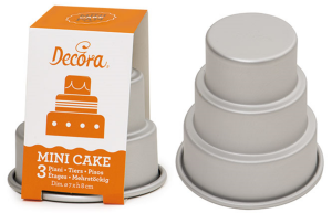 Decora Mini stapeltaart set 3-laags