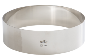 Decora taartring 22x6cm