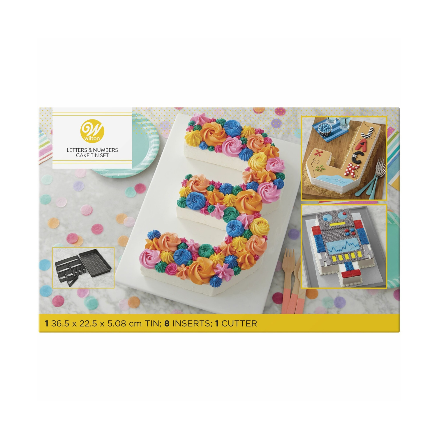 Wilton Bakvorm Cijfers & Letters Countless Celebrations (letterbakvorm)