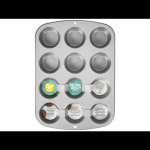 Wilton Recipe Right® 12 Cup Muffin Pan