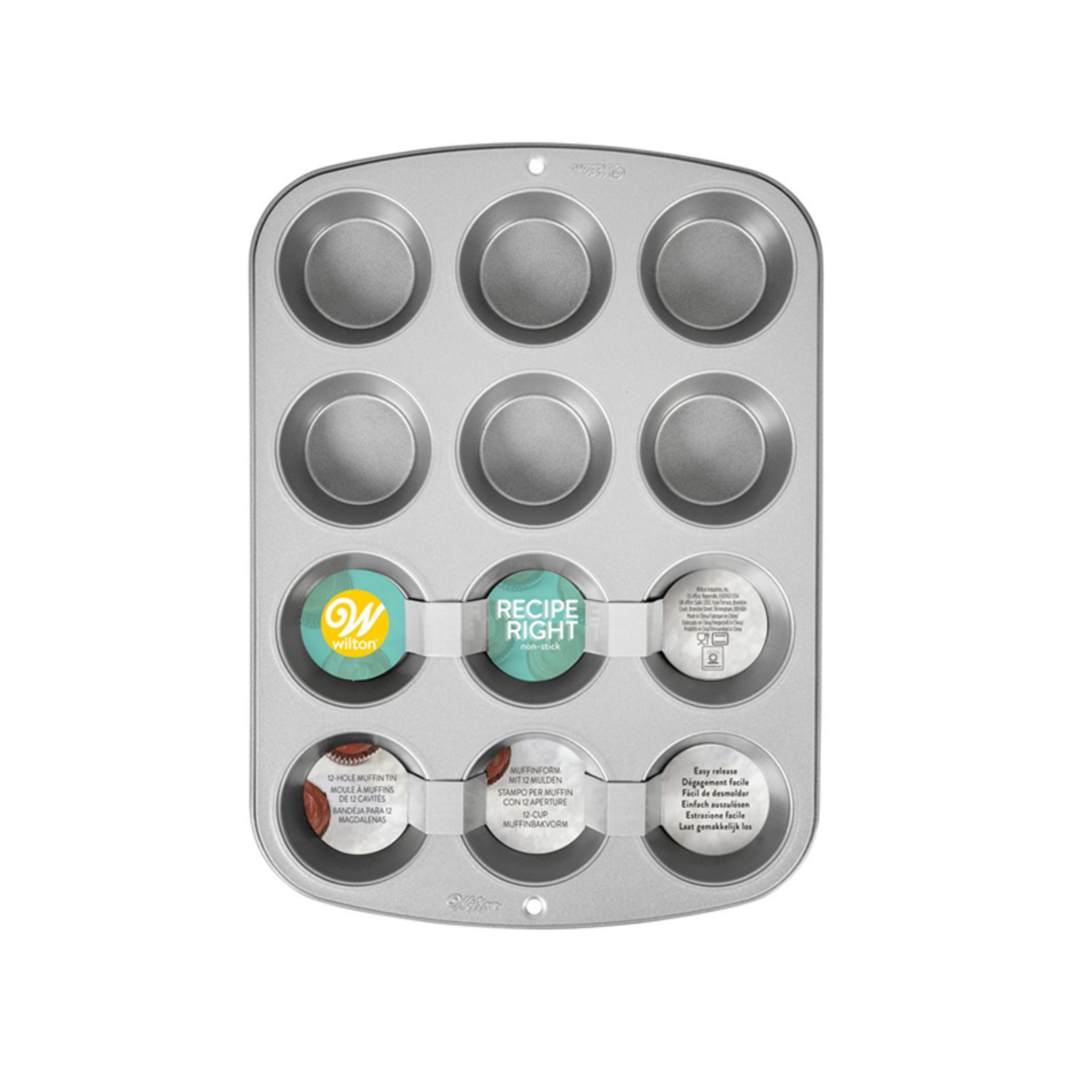 Wilton Recipe Right® 12 Cup Muffin Pan