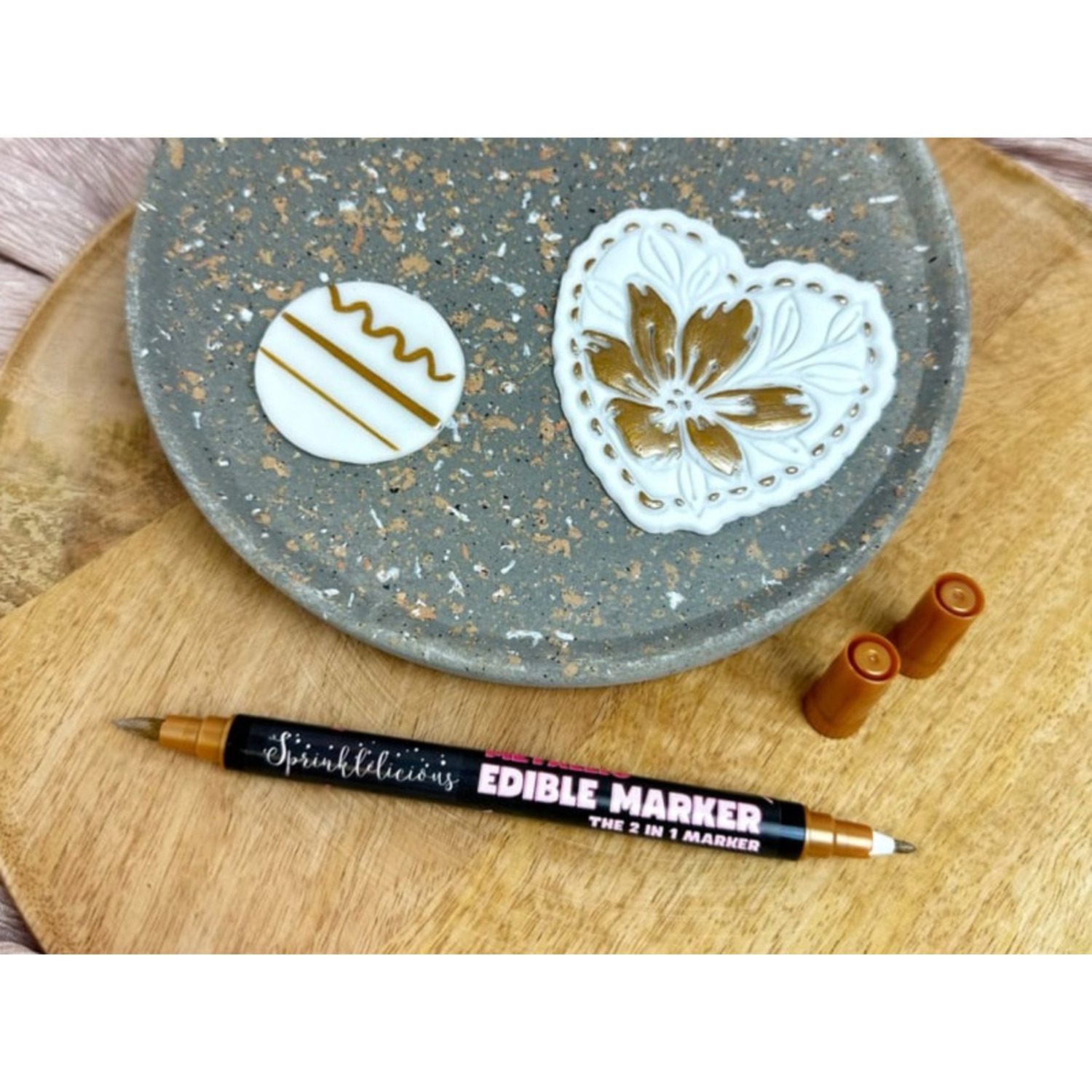 Sprinklelicious Eetbare stift - Koper**