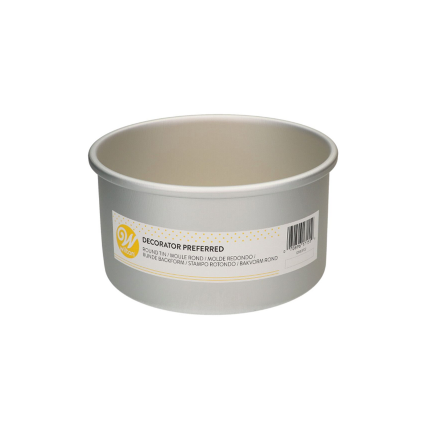 Wilton Extra Diepe Ronde Bakvorm Ø 17,5 x 10 cm**
