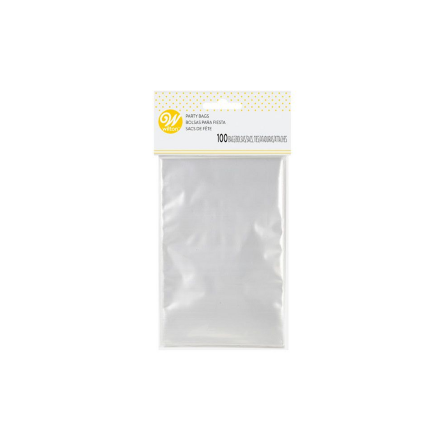 Wilton Traktatiezakjes Doorzichtig Mini pk/100