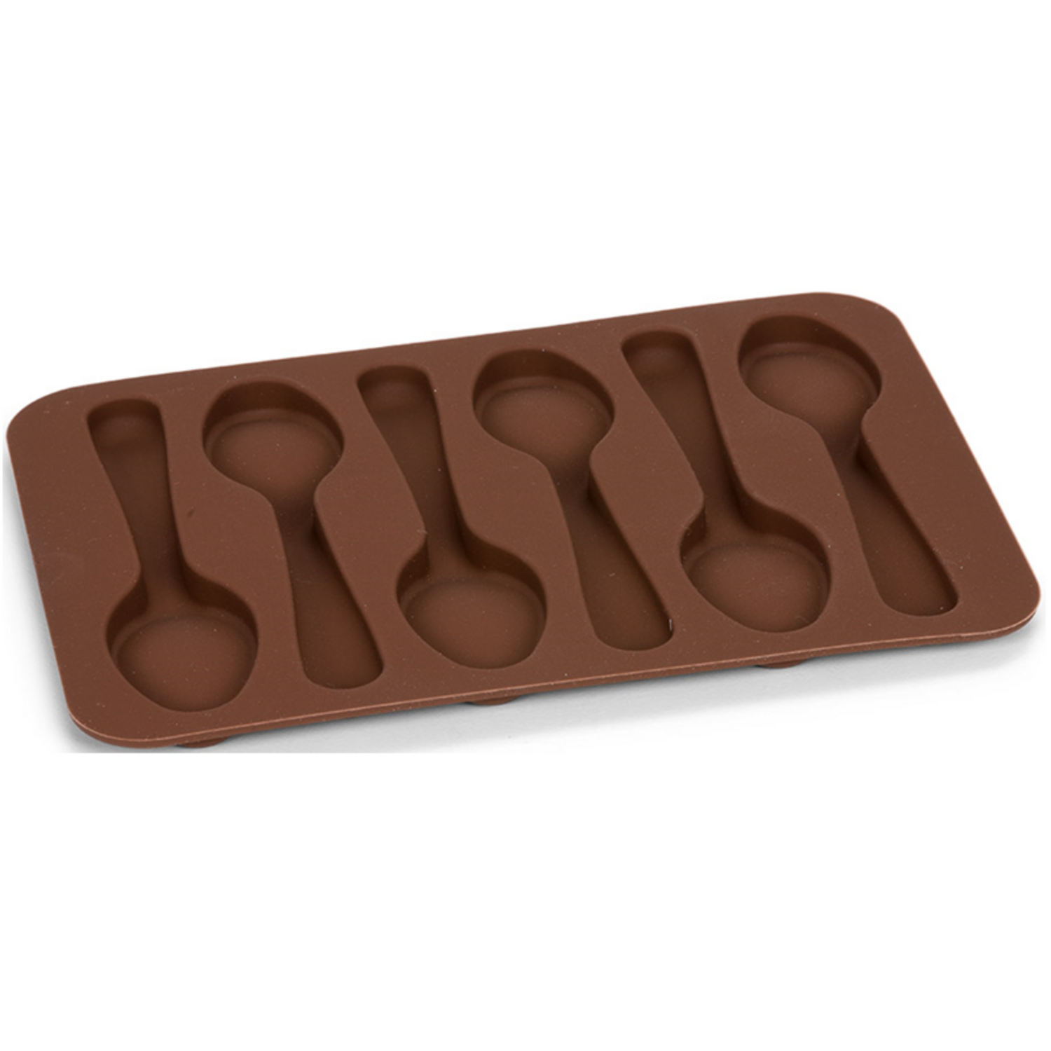 Siliconen chocoladevorm Lepel 17x12cm**