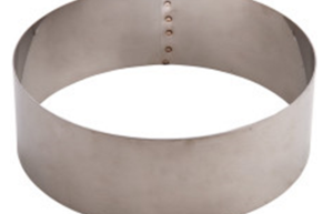 Taartring RVS Ø18 x 5cm