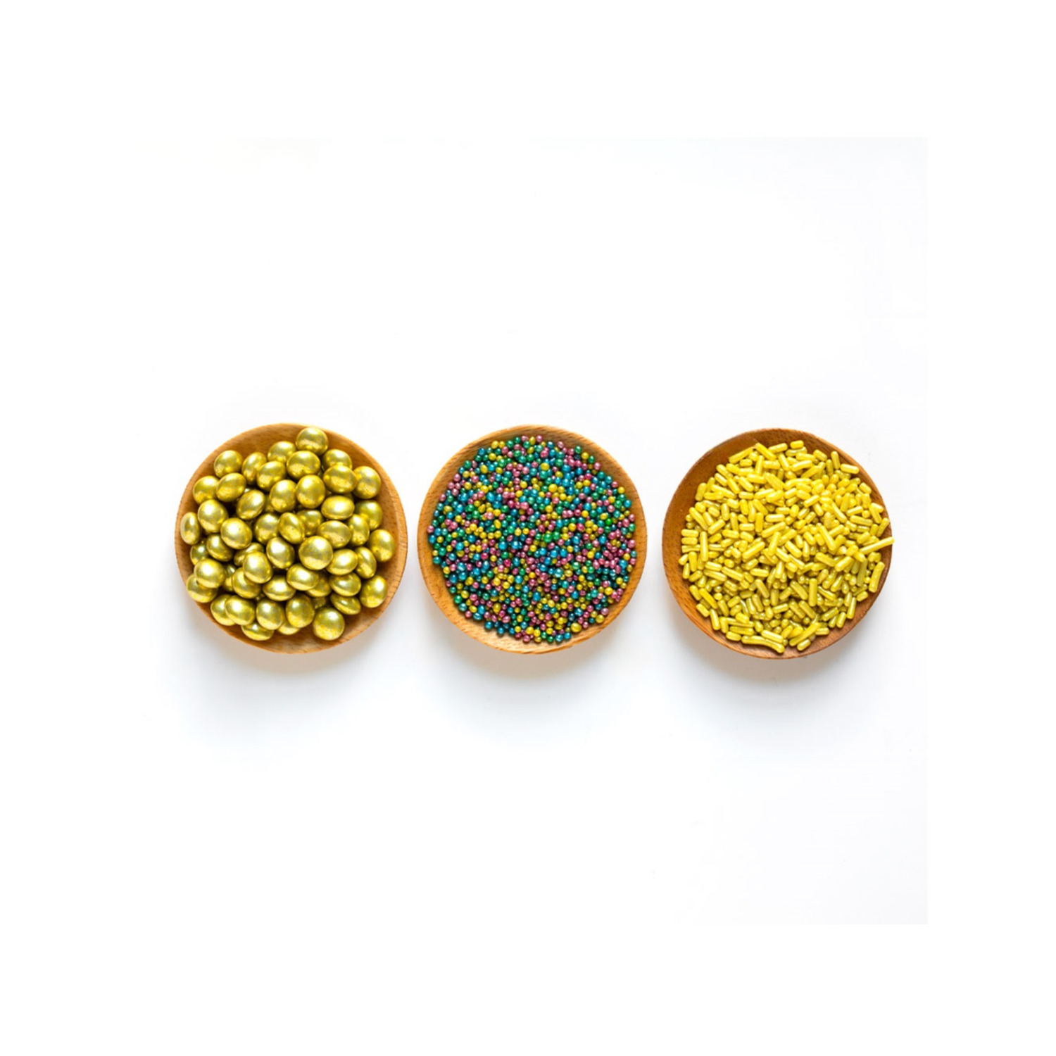 Decora sprinkle set Goud en multikleur 85g