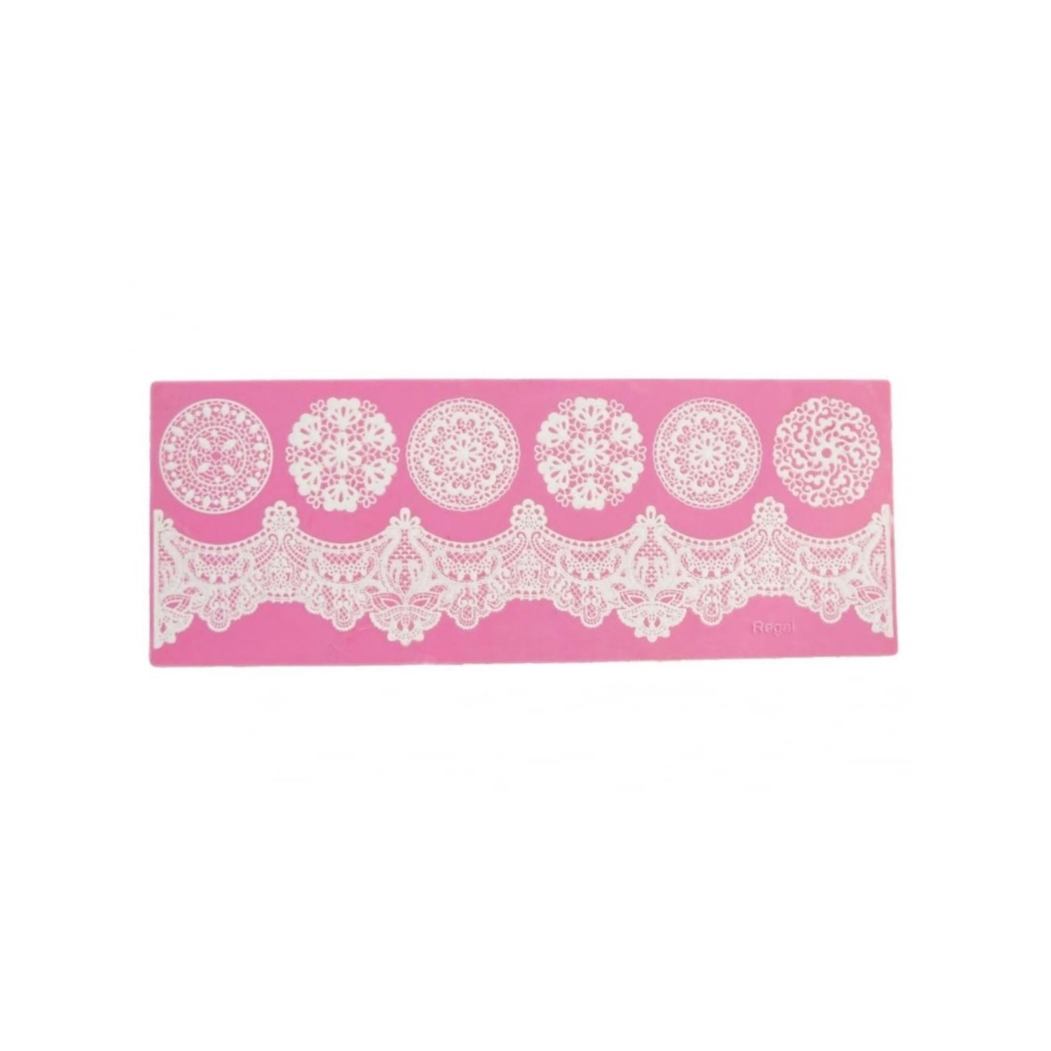 Cake Lace Mat - Regal Design Strip