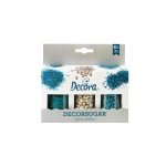Decora Sprinkle set Zilver en Blauw 85g