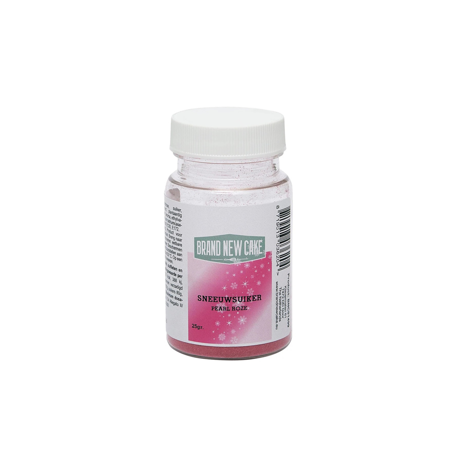 BrandNewCake Sneeuwsuiker Pearl Roze 25g