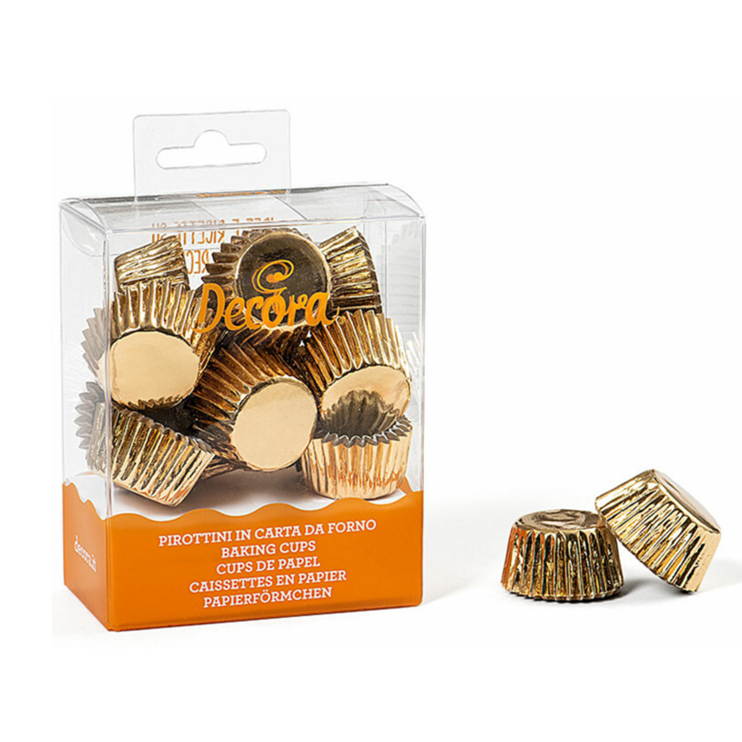 Decora Gouden bonbon cups - 180 stuks**