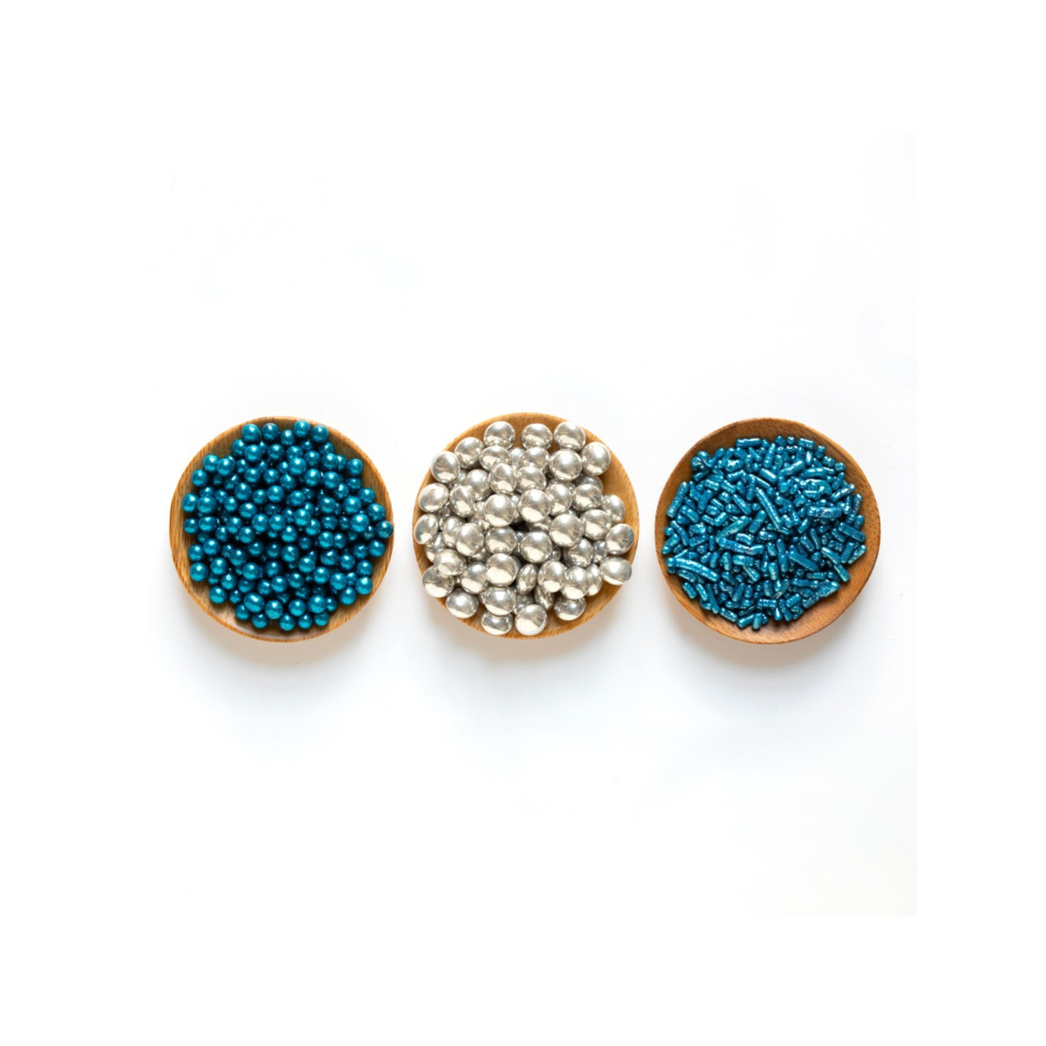 Decora Sprinkle set Zilver en Blauw 85g