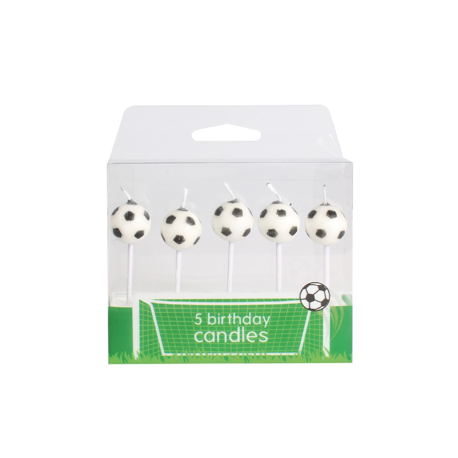 Culpitt Taartkaarsjes Voetbal 5st.