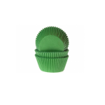 Cupcake cups Mini Gras Groen pk/60