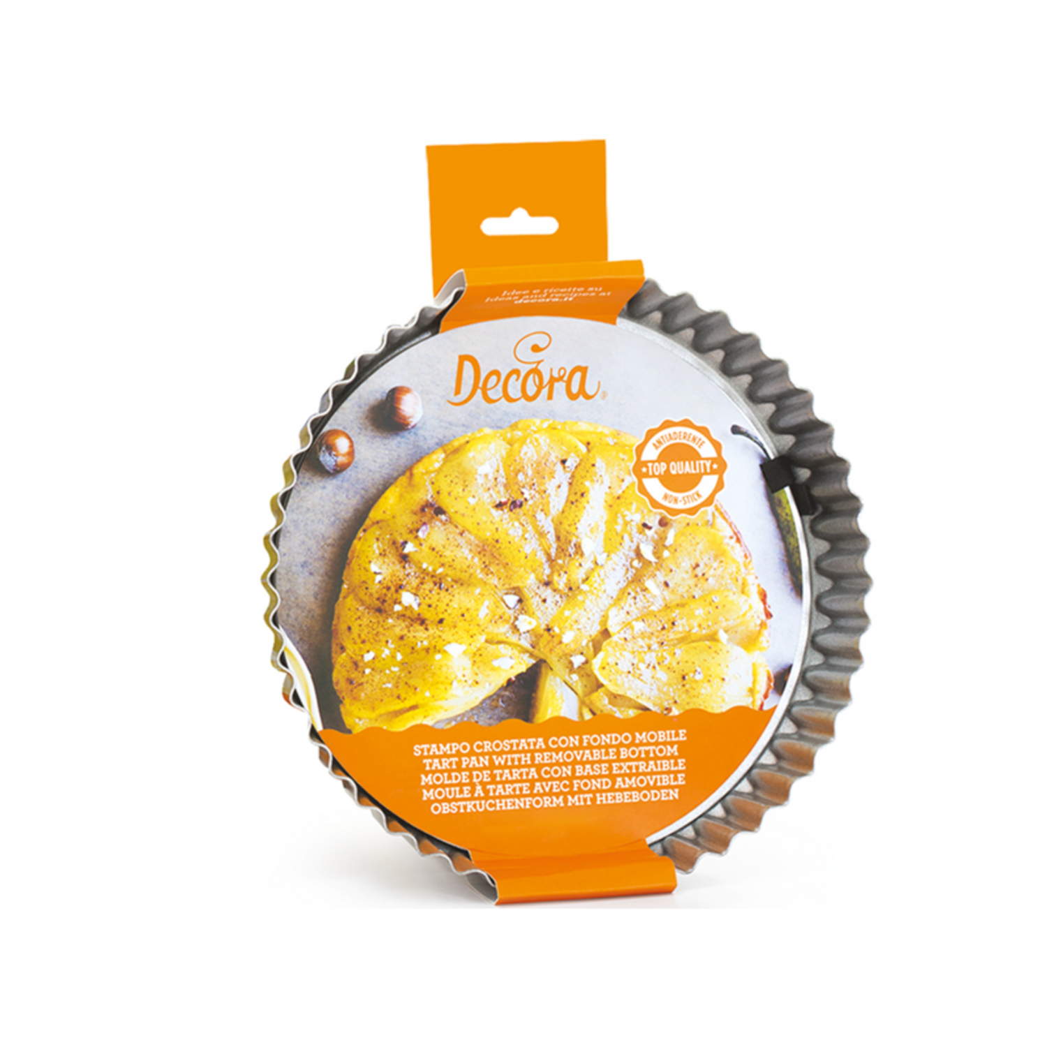 Vlaaivorm Anti-kleef Losse Bodem 25x3.5 cm (quiche/vlaai)