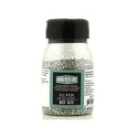 Gekleurde Suiker Zilver 80gr.