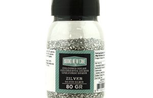 Gekleurde Suiker Zilver 80gr.