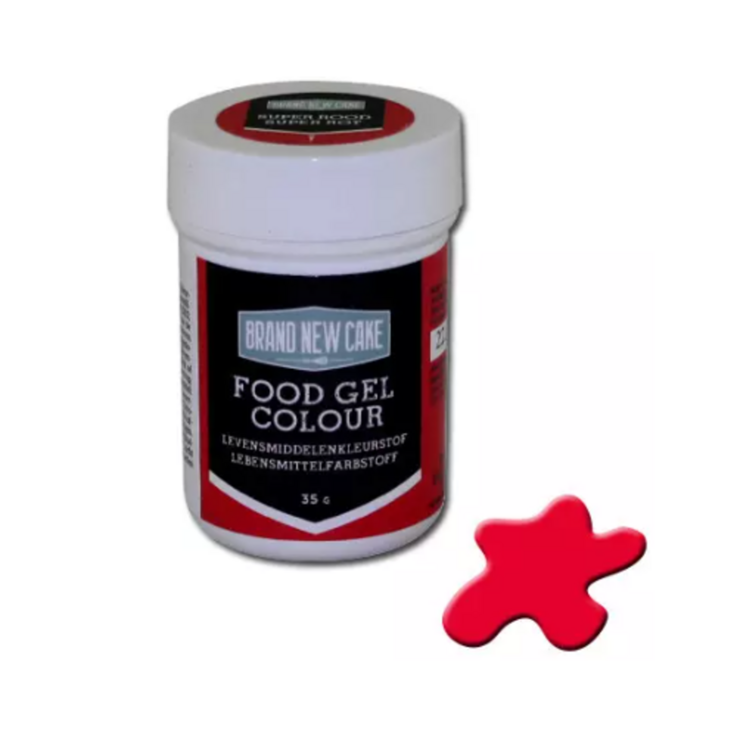 BrandNewCake Kleurstof Gel Super Rood 35 gram