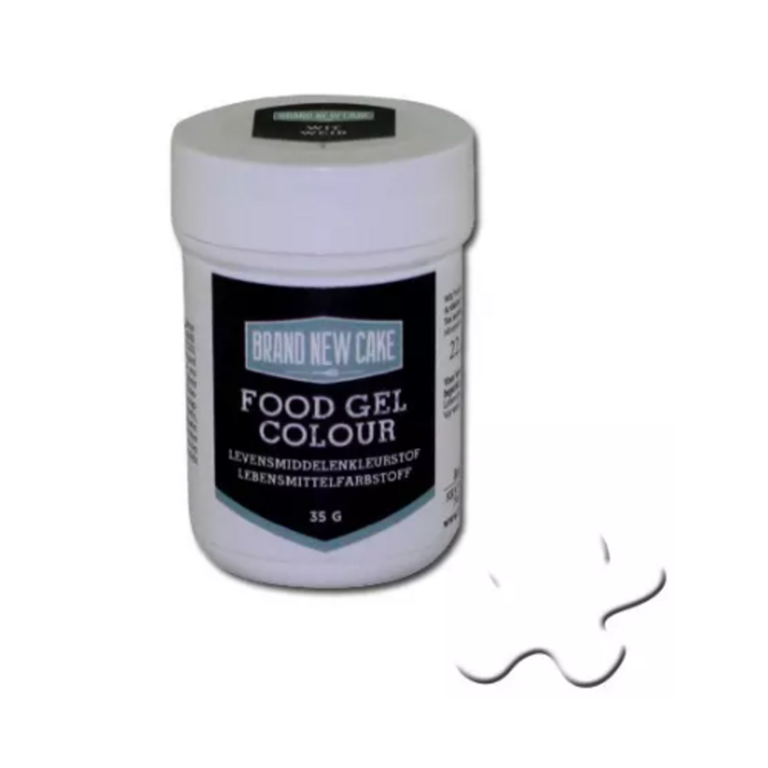 Kleurstof Gel Wit 35 gram