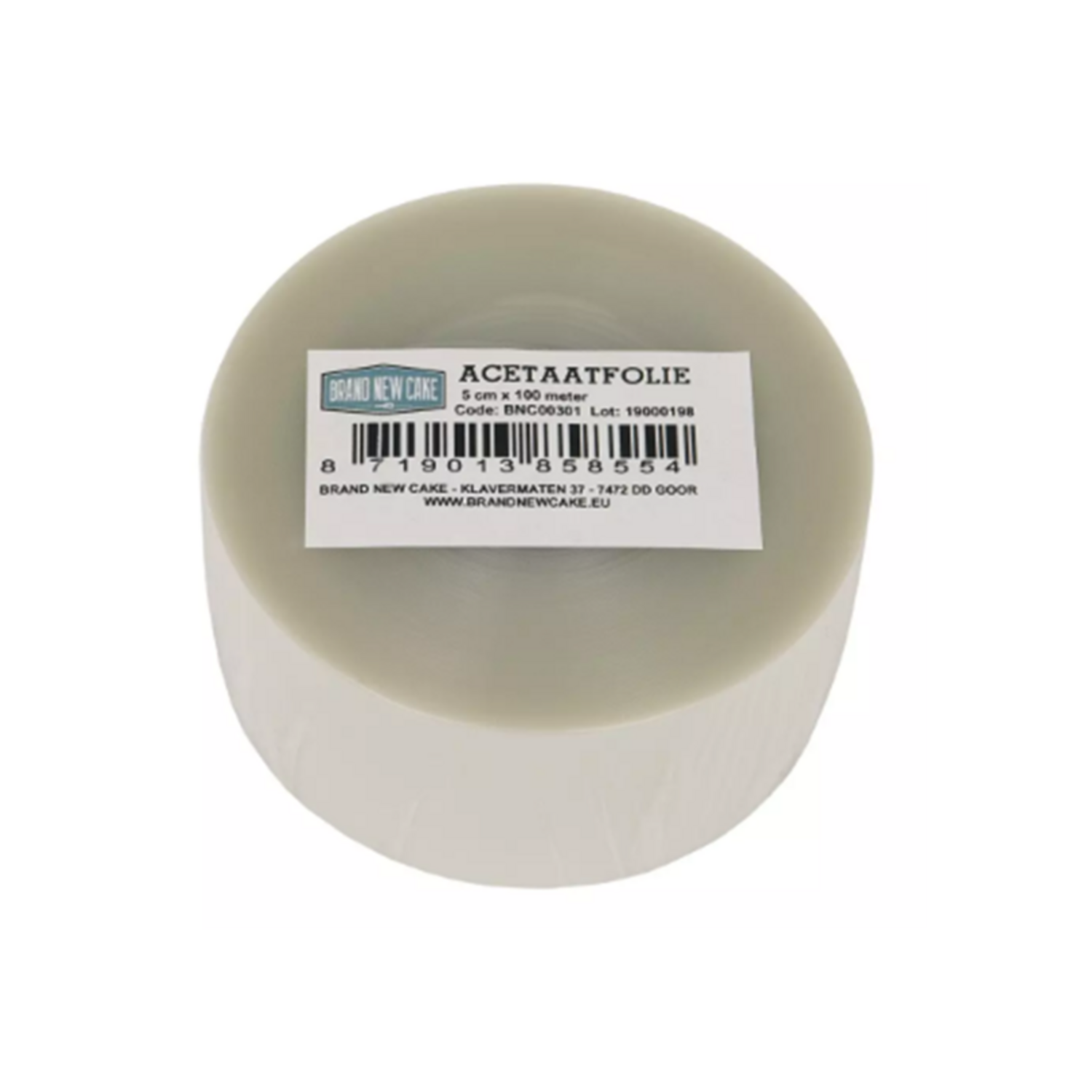 BrandNewCake Acetaatfolie rol 5 cm x 100 m