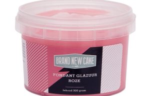 Fondant Glazuur Roze 300 gram