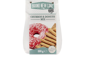 BrandNewCake Churros & Donut-mix 350g. Glutenvrij